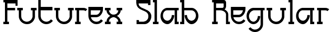 Futurex Slab Regular font - Futuslab.ttf