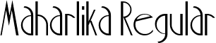 Maharlika Regular font - maharlik.ttf
