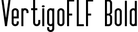 VertigoFLF Bold font - VertigoFLF-Bold.ttf