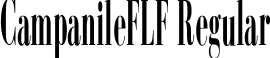 CampanileFLF Regular font - CampanileFLF.ttf