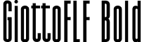 GiottoFLF Bold font - GiottoFLF-Bold.ttf