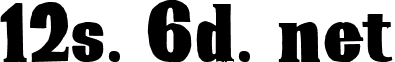 12s. 6d. net font - 12s-6d-n.ttf