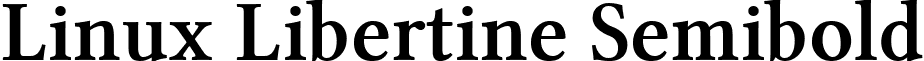 Linux Libertine Semibold font - LinLibertine_RZ.ttf