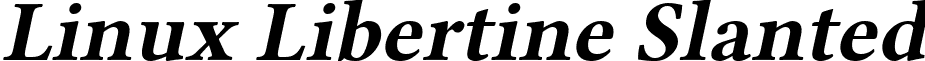Linux Libertine Slanted font - LinLibertine_aBL.ttf