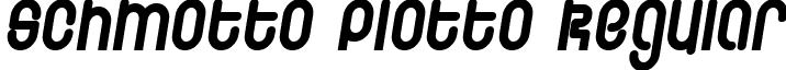 Schmotto Plotto Regular font - Schmotto_Plotto.ttf