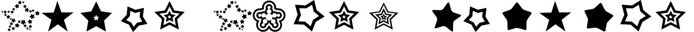 Super Stars Regular font - supes.ttf