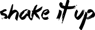 Shake it up font - Sticky_Things.ttf