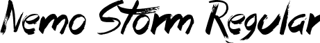 Nemo Storm Regular font - Dead_Island.ttf