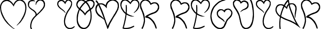 My Lover Regular font - Sweet_Heart.ttf