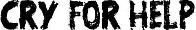Cry For Help font - Beware_of_the_Zombies.ttf