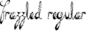 Frazzled Regular font - Decayed_in_Sixty_Seconds.ttf
