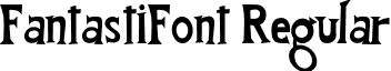FantastiFont Regular font - Faf_____.ttf
