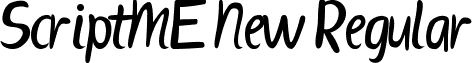 ScriptME New Regular font - ScriptMe 3.ttf