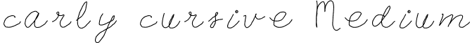 carly cursive Medium font - 9-43ed0.ttf