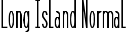 Long Island Normal font - Long_Island.ttf