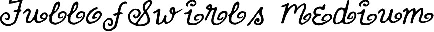 FullofSwirls Medium font - Full_of_Swirls.ttf