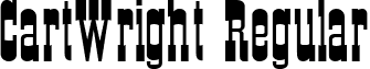 CartWright Regular font - CartWright.ttf