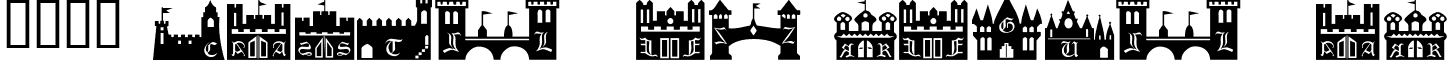 101! CastleZ Regular font - 101__CastleZ.ttf