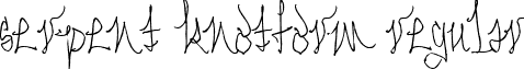 Serpent Knotform Regular font - serpk___.ttf