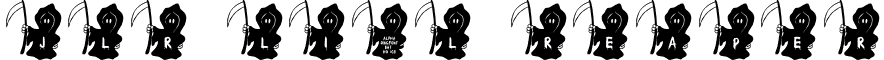 JLR Li'l Reaper font - jlrlilreaper.ttf