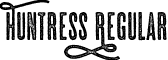 Huntress Regular font - huntress.otf