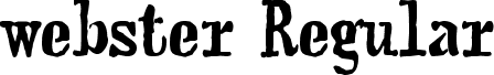 webster Regular font - WEBSTER_.TTF