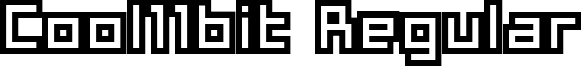 Cool11bit Regular font - cool11bi.ttf