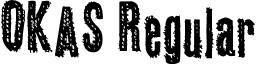 OKAS Regular font - OKAS.ttf