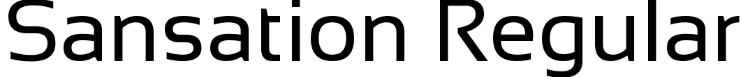 Sansation Regular font - Sansation-Regular.ttf