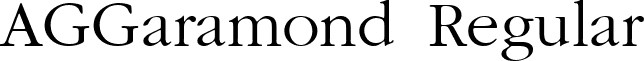 AGGaramond Regular font - AGGCL.ttf