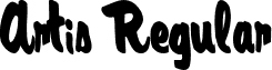 Artis Regular font - ArtisRegular.ttf