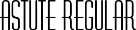 Astute Regular font - AstuteRegular.ttf