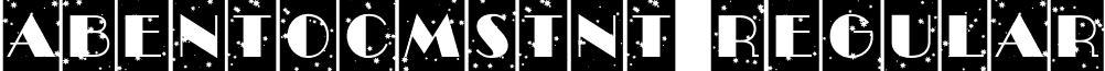 aBentoCmStNt Regular font - a.ttf