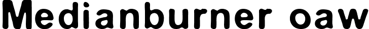 Medianburner oaw font - MEDIAN30.TTF