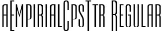 aEmpirialCpsTtr Regular font - EMPER_CT.ttf
