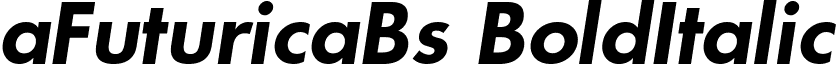 aFuturicaBs BoldItalic font - FUTURI_6.ttf