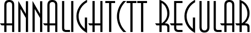 AnnaLightCTT Regular font - ANN35__C.ttf