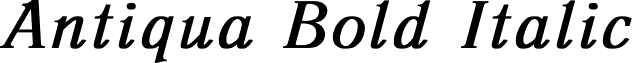 Antiqua Bold Italic font - AntiquaBoldItalic.ttf