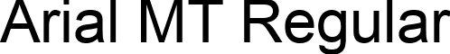 Arial MT Regular font - ARI.ttf