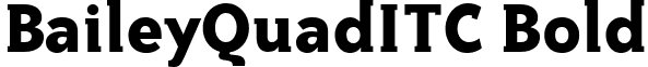 BaileyQuadITC Bold font - BaileyQuadITC-bold.ttf