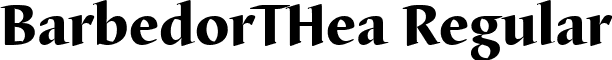 BarbedorTHea Regular font - BarbedorTHea.ttf