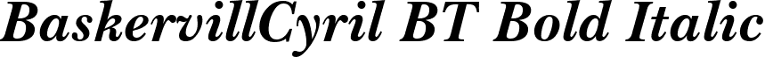 BaskervillCyril BT Bold Italic font - tt6839m_.ttf