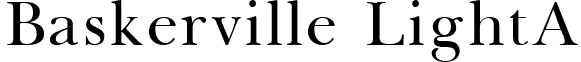 Baskerville LightA font - BASKRV_L.ttf