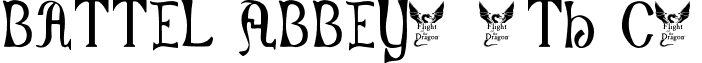 Battel Abbey, 8th c. font - BattelAb.ttf
