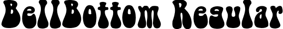BellBottom Regular font - BELLBOT.ttf