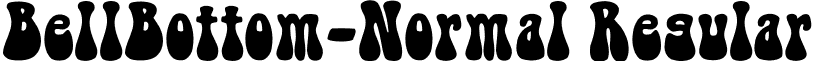 BellBottom-Normal Regular font - BELLBOTT.ttf