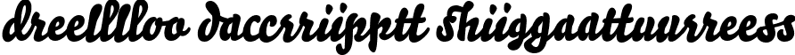 Bello Script Ligatures font - Bello-ScriptLigatures.ttf