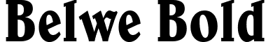 Belwe Bold font - belwe condensed bt.ttf