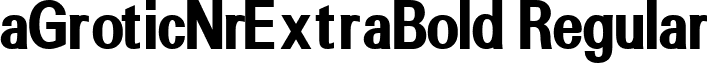 aGroticNrExtraBold Regular font - GROT_NEB.ttf