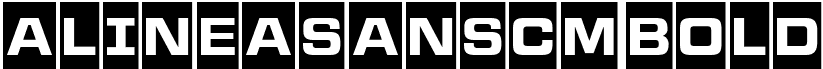 aLineaSansCm Bold font - a.ttf